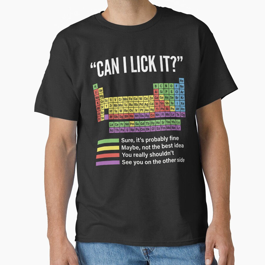 Geek Can I Lick It Funny Periodic Table Professor by NADIASHOP86