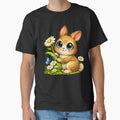 Cute bunny bunny on a flower meadow by MyPersonalShirt