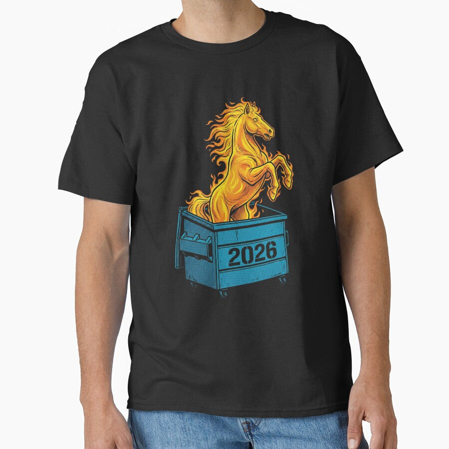 2026 Fire Horse Dumpster Fire by AdyKurniawan