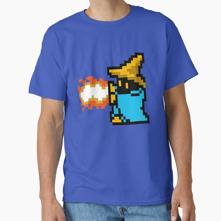 8 Bit Black Mage by Ryan Bamsey