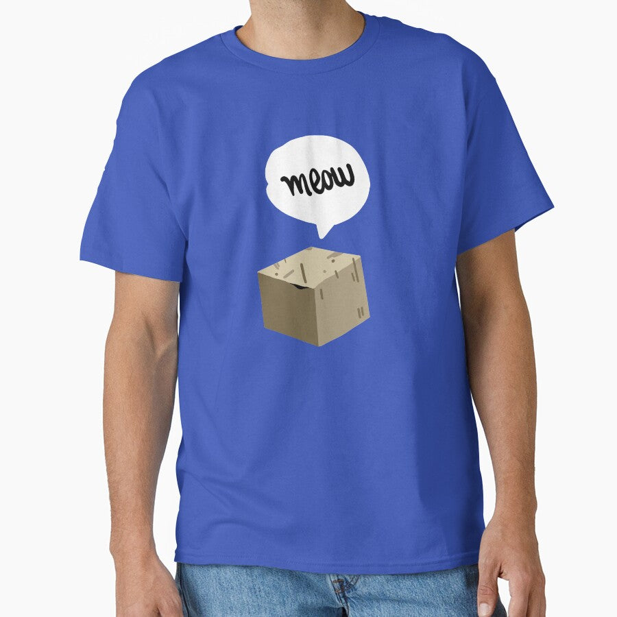 Warren Graham Shrödingers cat tee by Rhys Wynnford