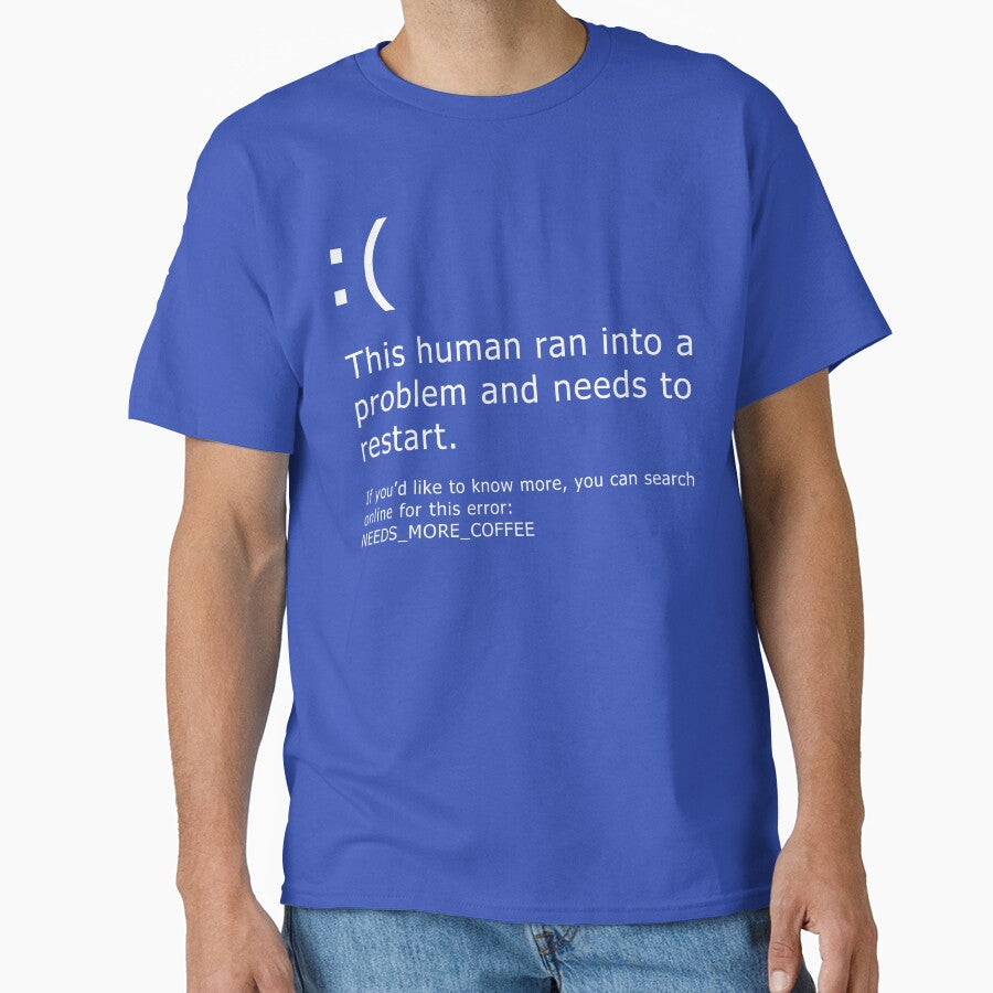 Blue Screen of Death - Coffee error by DigitalCleo