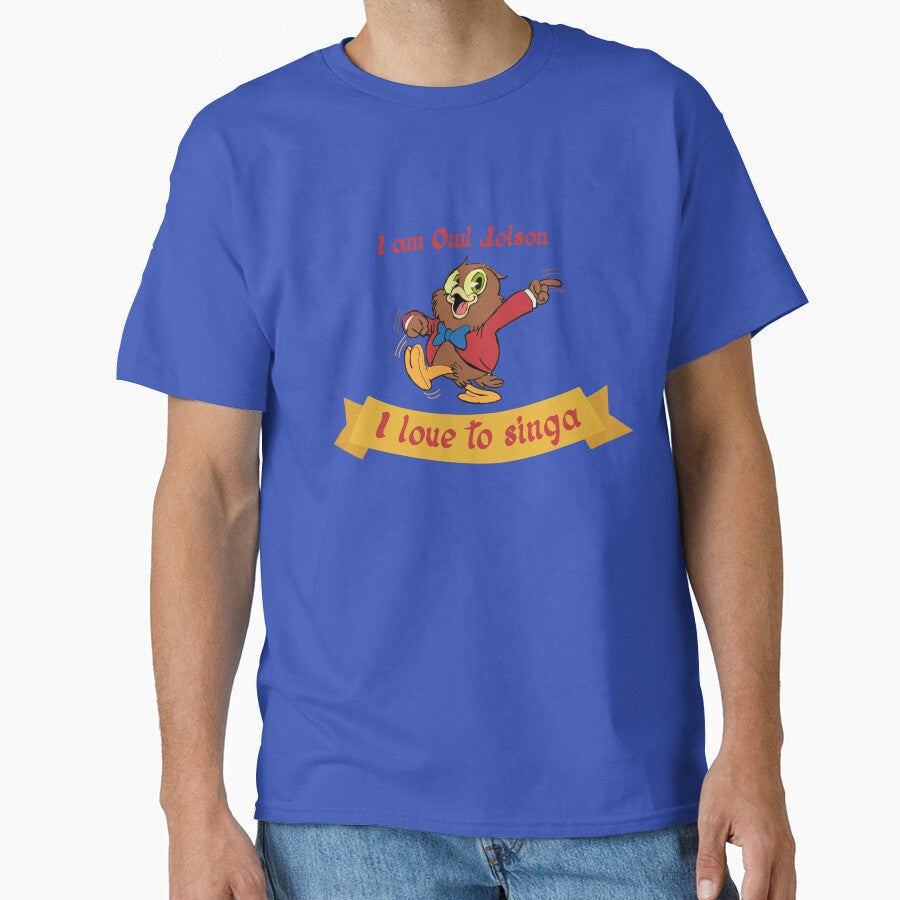 Owl Jolson, I love to singa! by EchoPrint Co.