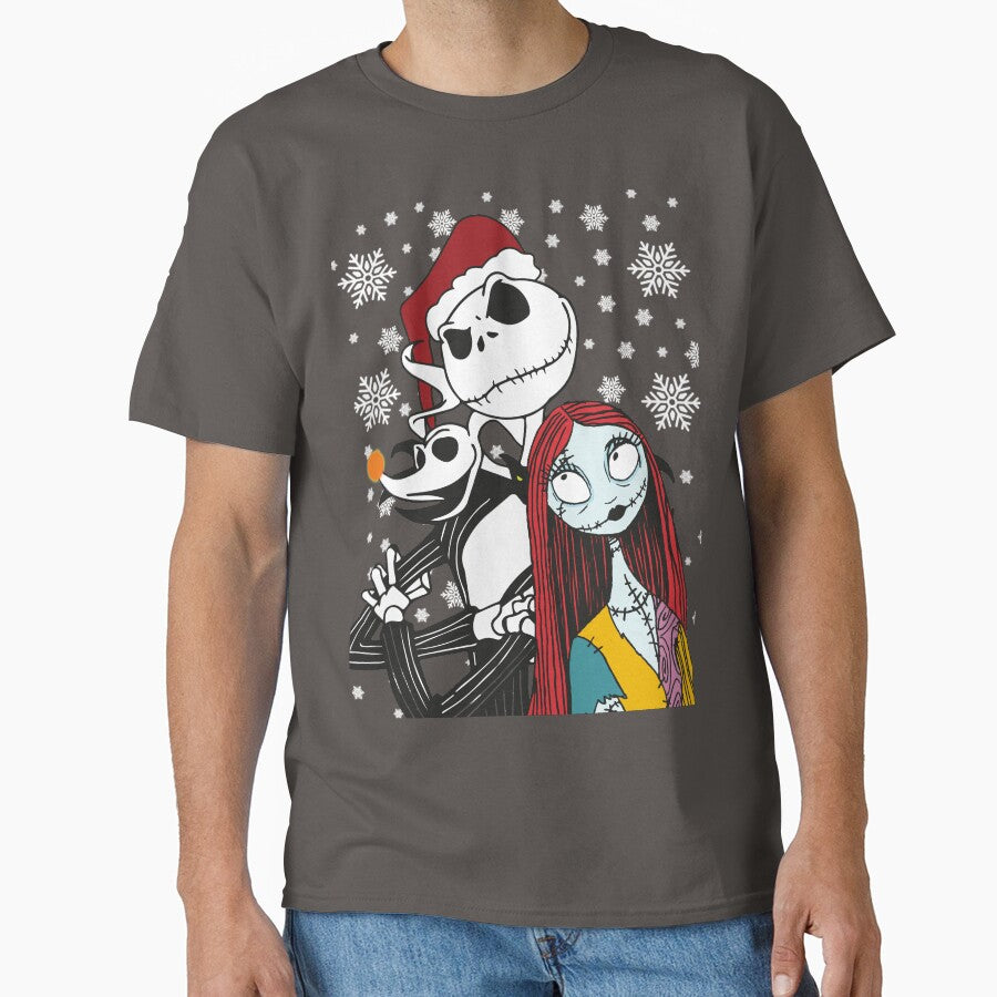 Jack Skellington, Zero and Sally - The Nightmare Before Christmas by 11UponaTime