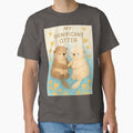 Significant Otter Funny Animal Pun Valentines Day Sticker Shirt Couple Gift by GiftsForge