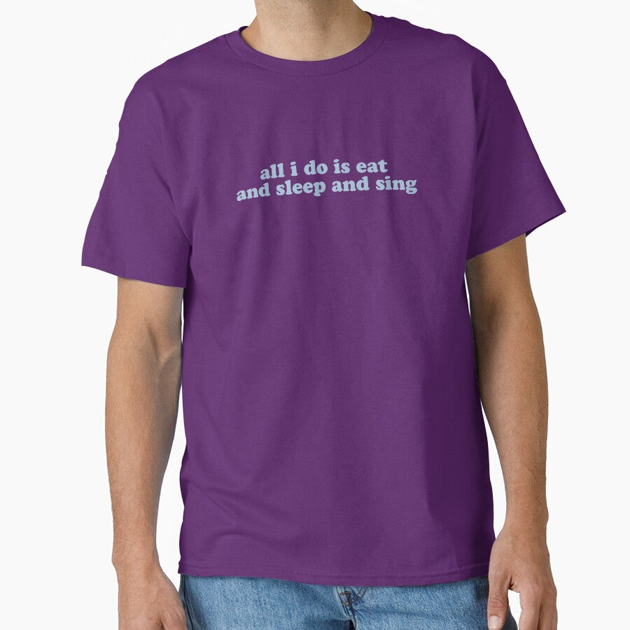"all i do is eat and sleep and sing" by Feel-GoodPrints