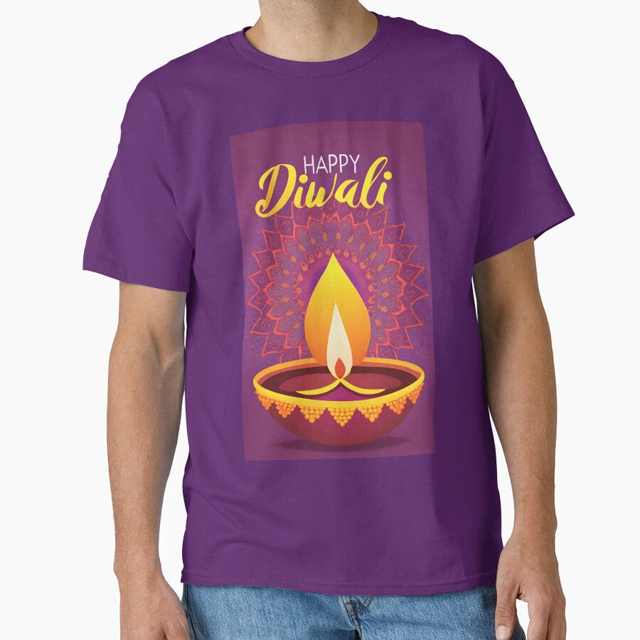 Happy Diwali Greetings- Diwali Celebration Design by Jollys-ArtShop