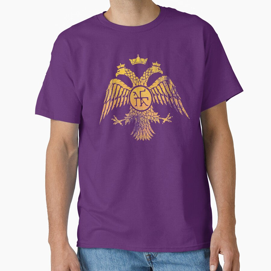 Byzantine Empire Eagle (Gold and Purple) by Mercatus