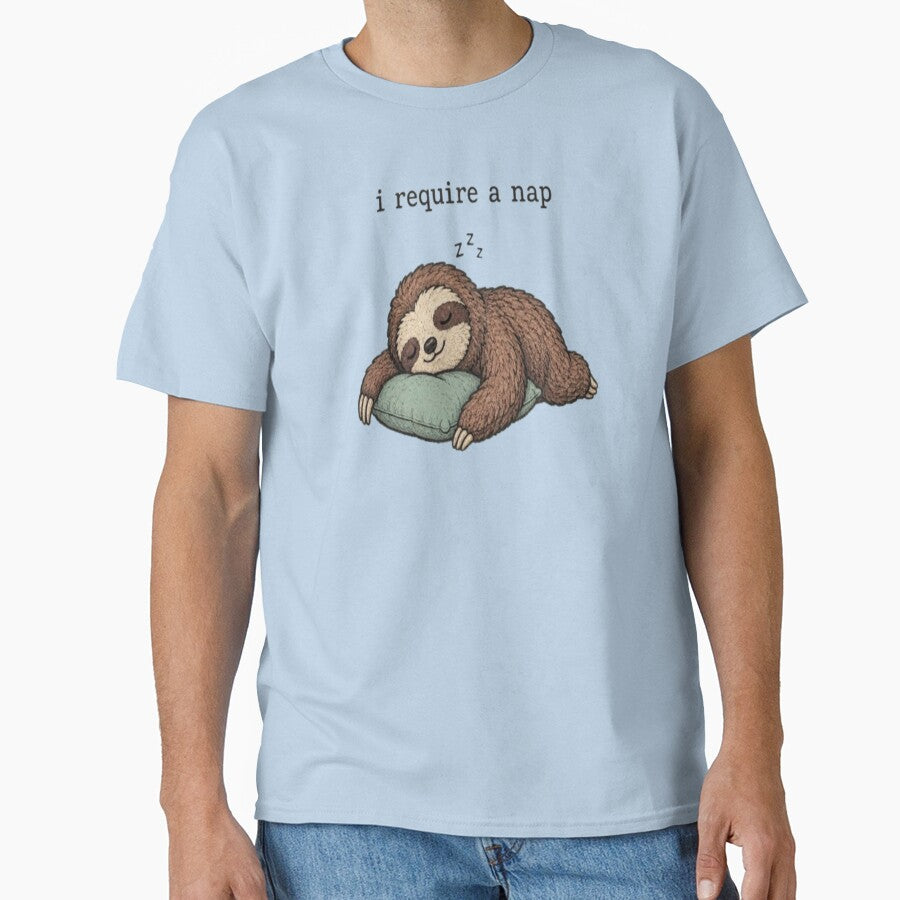 I Require a Nap Classic T Shirt by Lulu Shop