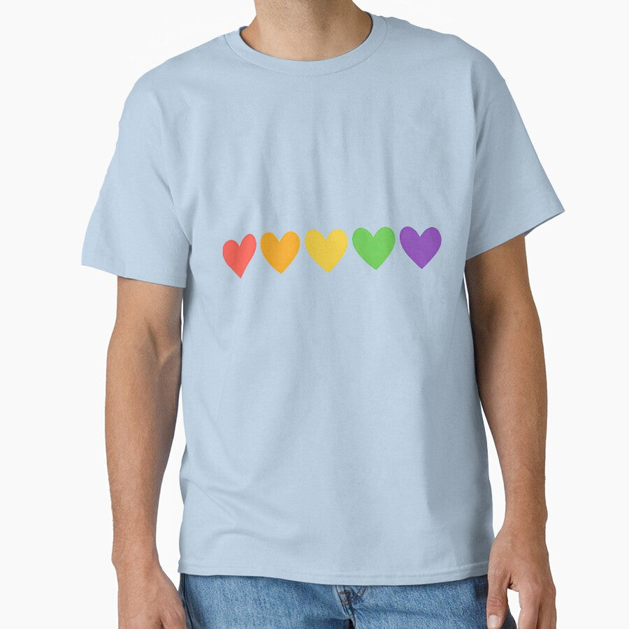Rainbow Pride Heart Collection Design by ArtfulWeave