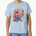 Stay Weird Axolotl – Cute Pink Amphibian Quote Art by CharlieMakes
