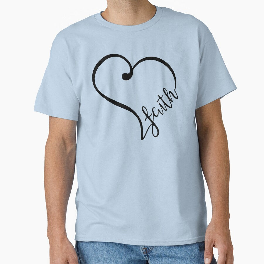 Faith Heart Christian Design by palmsandprints2