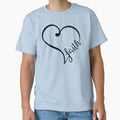 Faith Heart Christian Design by palmsandprints2