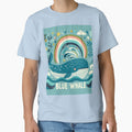 Blue Whale - Hope for Wildlife Scandinavian Folk Art by heidiannemorris © by FOLK ART FUSION by heidiannemorris