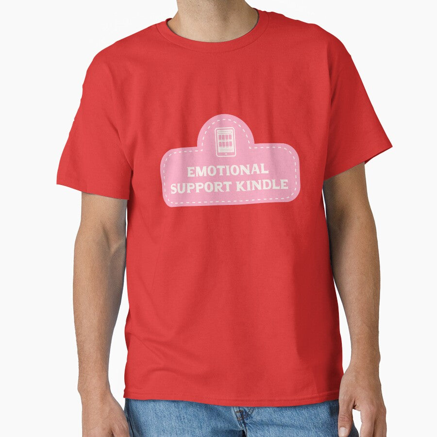 Emotional Support Kindle - Pink by rainytheday