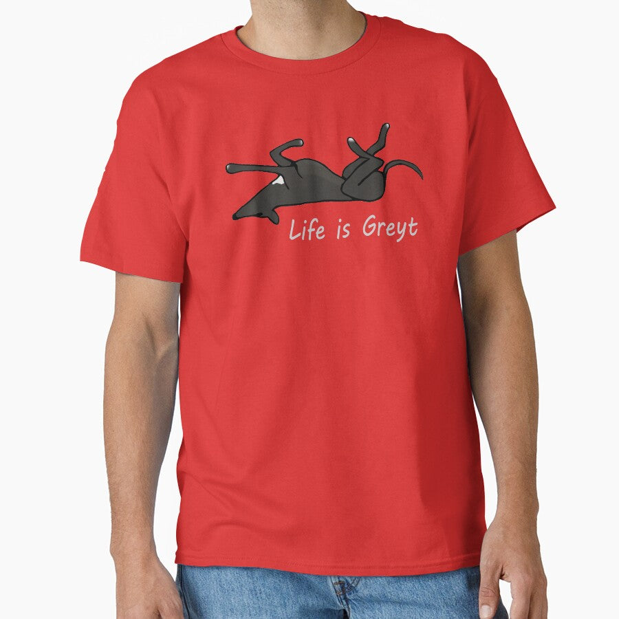 Life is Greyt - Black Greyhound Roaching by aowam