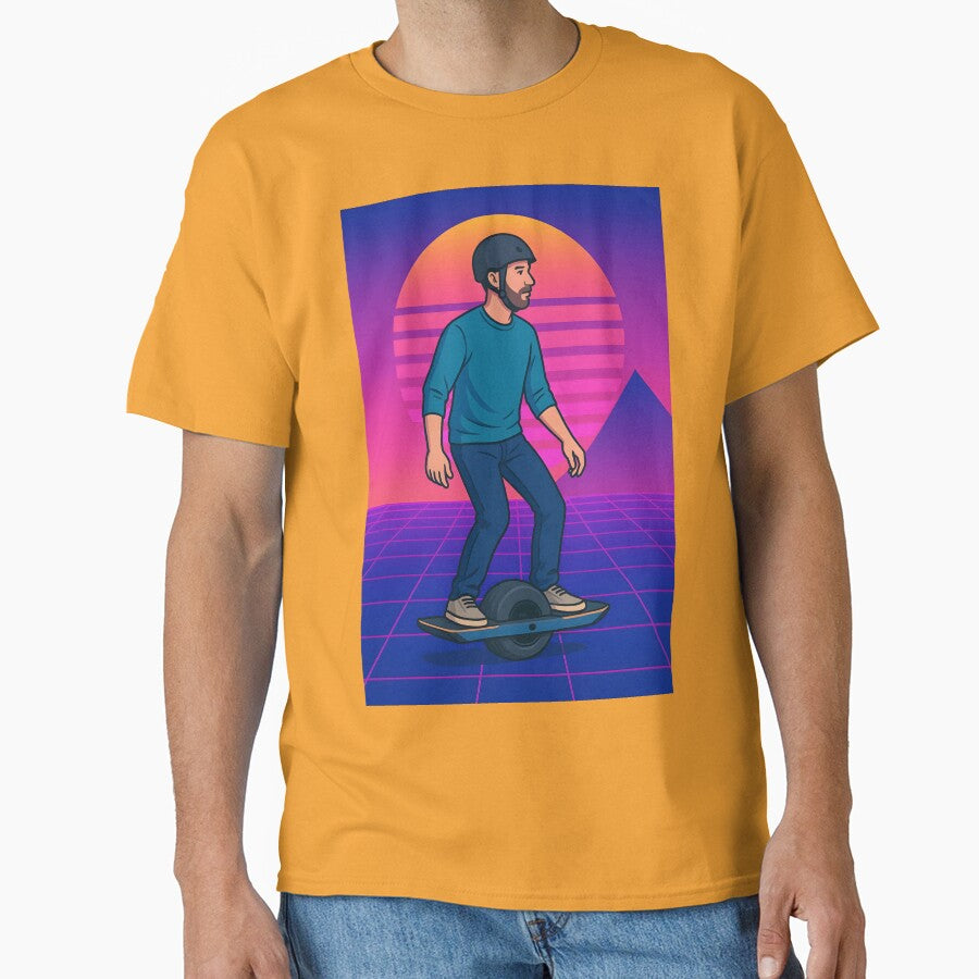 Onewheel – Vaporwave City Grid by Boombox Theory