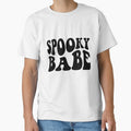 spooky babe, halloween groovy retro autumn atmosphere by Sophistical