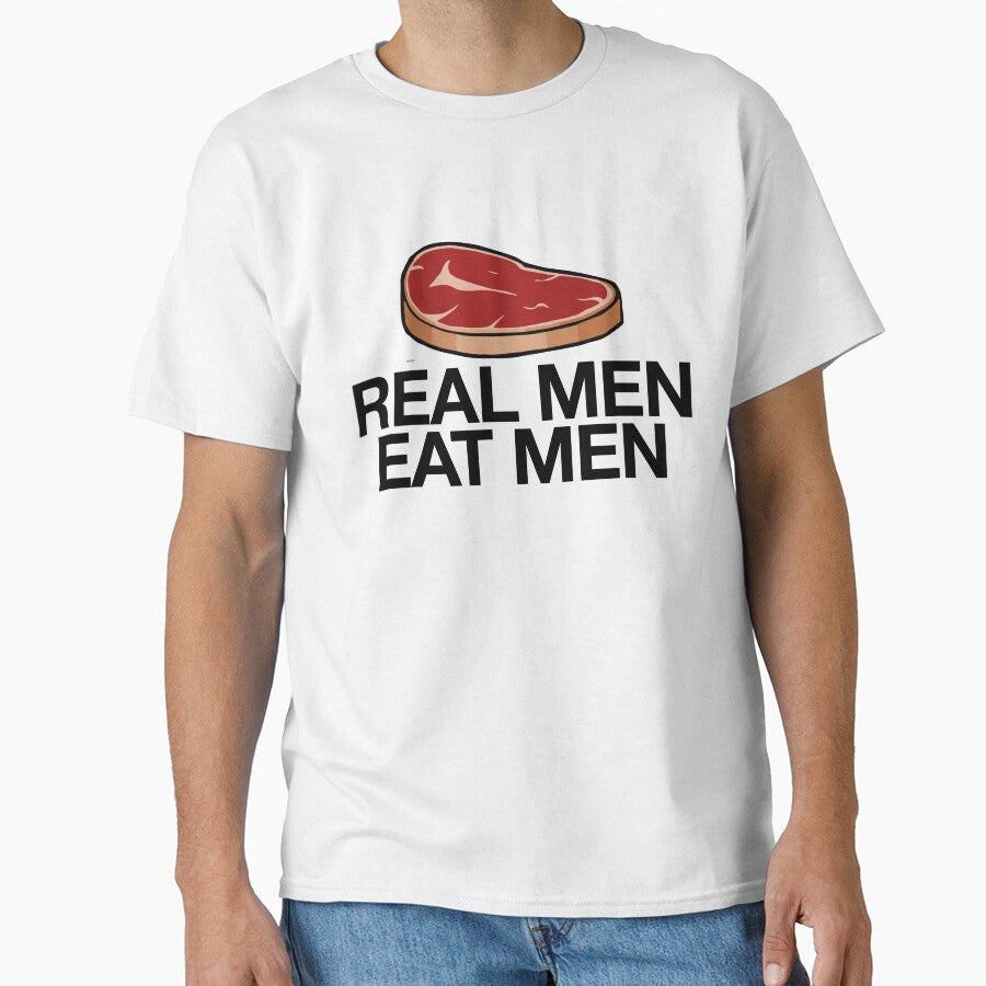 Real Men Eat Meat Great For Food Lover Foodie by StrangeStreet