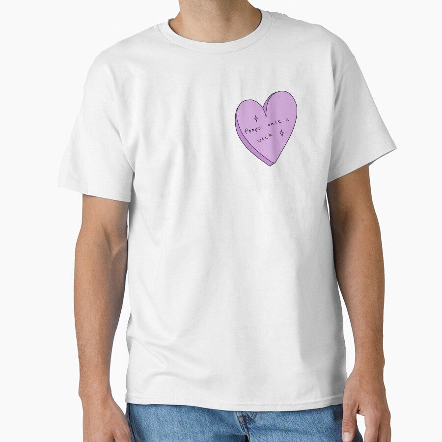 never poops love heart by Ell Nittler