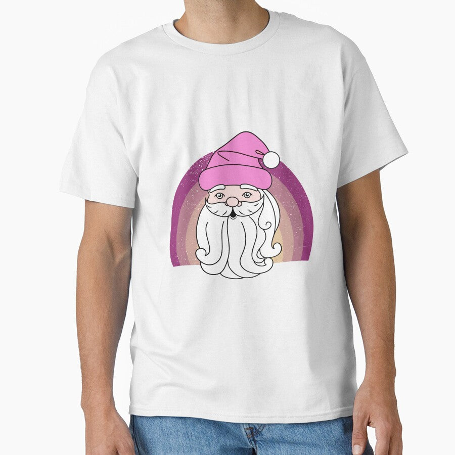 Retro Vintage Pink Santa Claus ,cute gifts for xmas,santa claus 23,gifts merry christmas by sunlightdesign