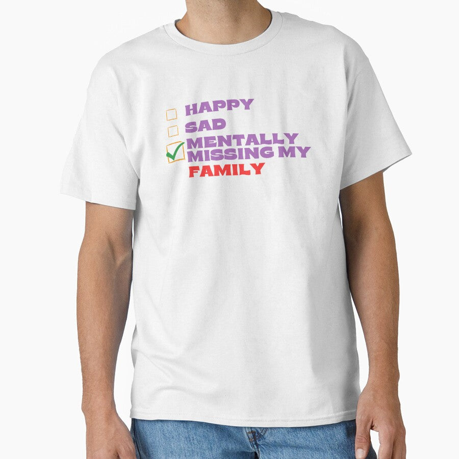 Mentally Missing My Family by Itsheartshop