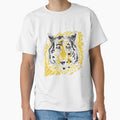 Tiger head print by usa-Tshirt