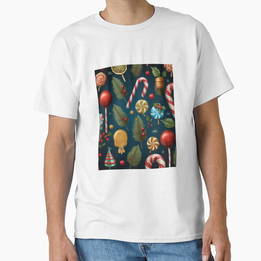 Christmas Candy Patterns by NicolasGlowArt
