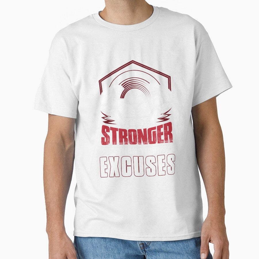 Be stronger than your excuses by Puppy Paws