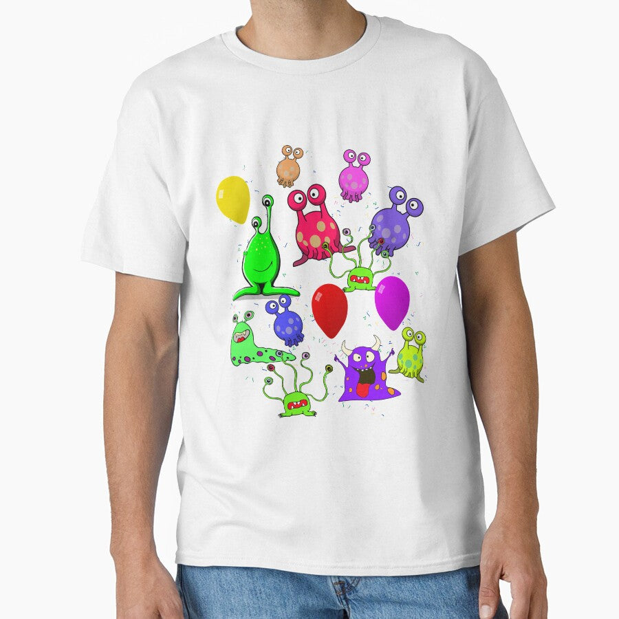Alien Art - Party with Aliens Pattern by Gravityx9