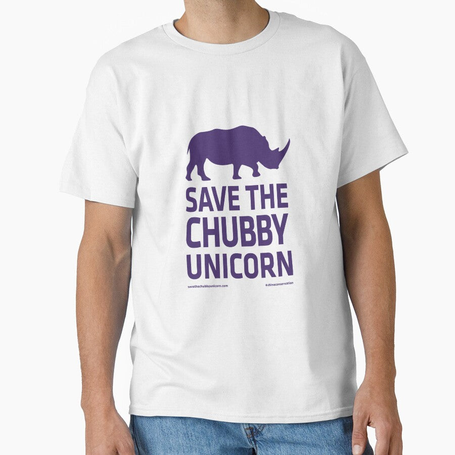 Save The Chubby Unicorn - Purple by Save The Chubby Unicorn #RhinoConservation