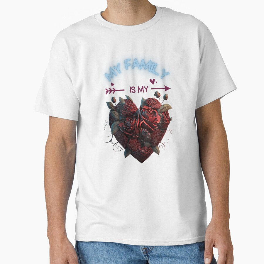 My Family Is My Valentine by Itsheartshop