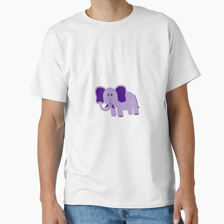 Purple elephant, cartoon by MarcoSc11