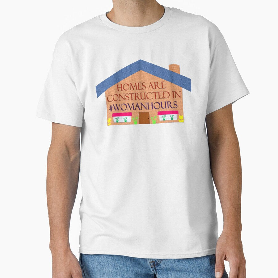 Homes are constructed in #womanhours by Hardhats