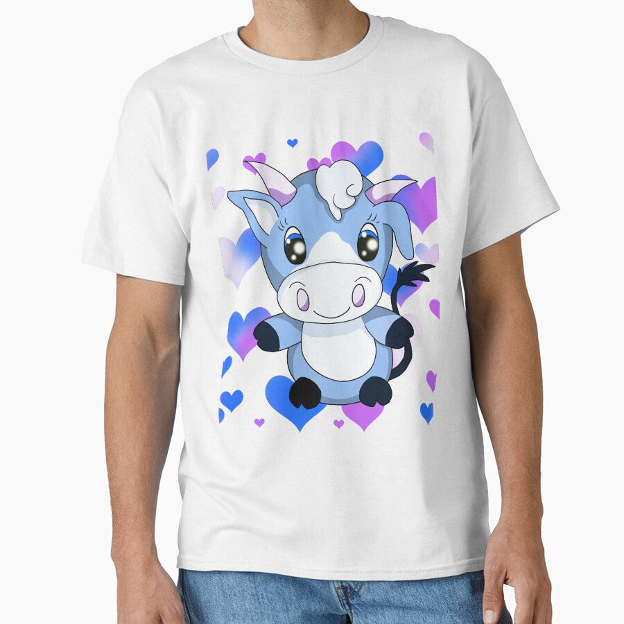 blue baby cow by BeingNow