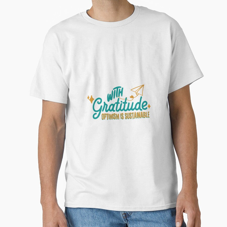 with gratitude optimism is sustainable by jimmyroyaltee