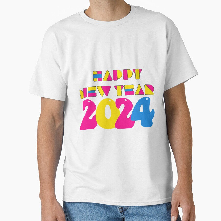 Happy New Year 2024 by Dabbing Turtle Designs