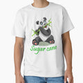 Sugar cane eating by little cute panda by HM DESIGNERS