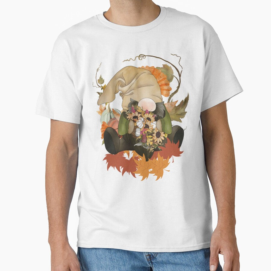 Watercolor Woodland Fall Gnome by JDreaming