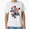 Skater Panda in Streetwear Style by .LessuX.