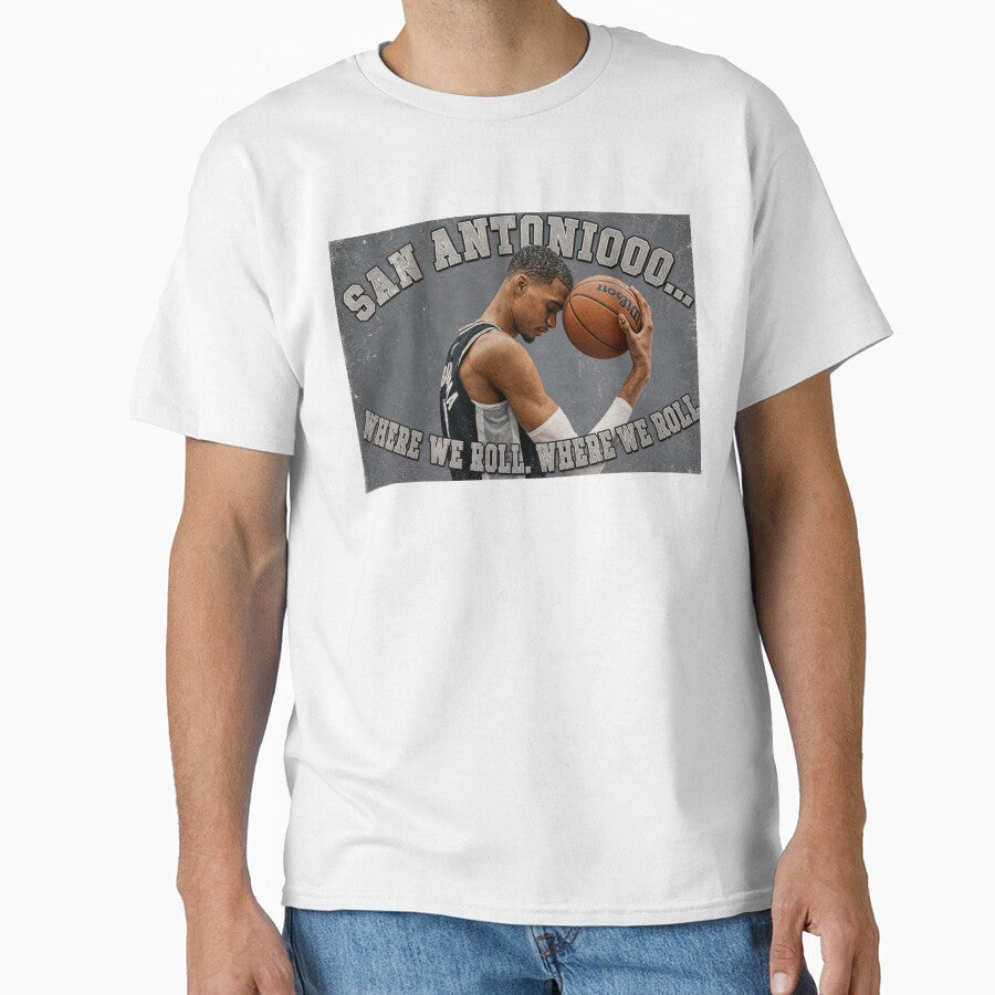 San Antonio, where we roll - San Antonio Spurs - Wemby - Viral song lyrics by Barbells & Brews