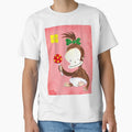 Baby Ape Girl on Pink by Walter Moore
