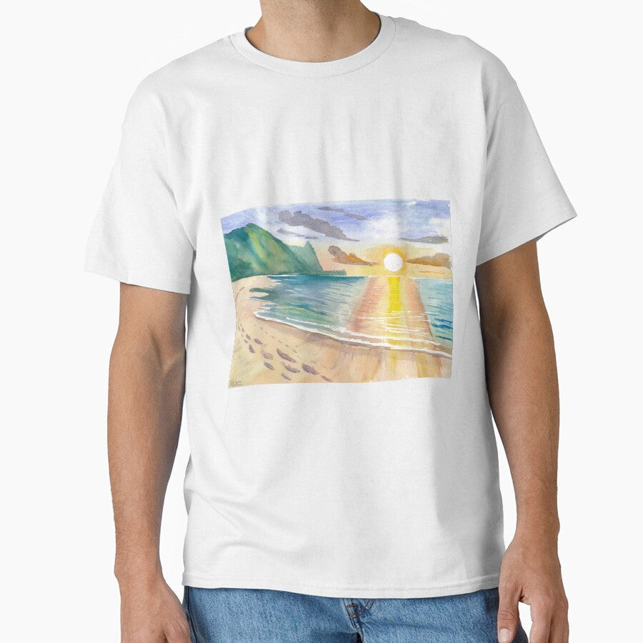 Sunset for Lovers In Tropical Bay by artshop77