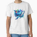 Blue Whale Colourful background by Jannick09