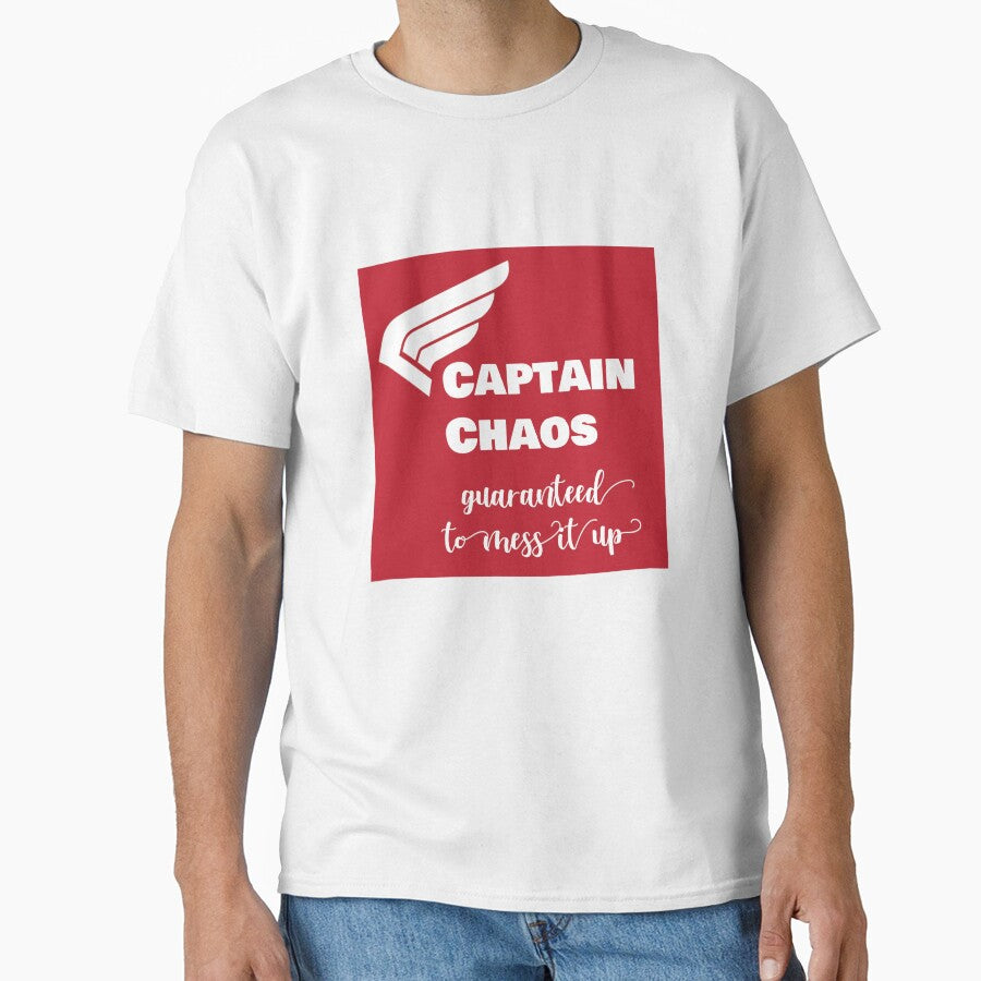 Captain Chaos t shirt - Captain Chaos Dad - Captain Chaos Brother - Captain Chaos Best Friend tee - Captain Chaos t-shirt by happygiftideas
