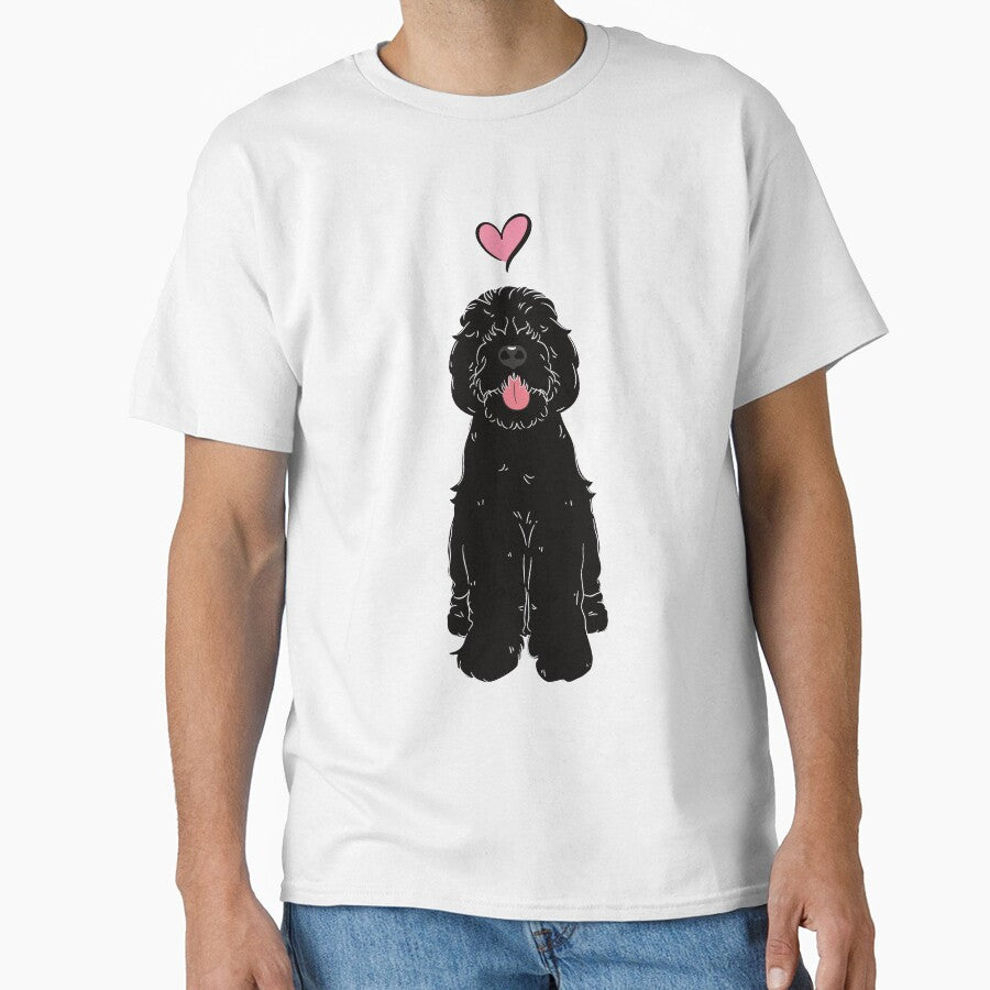 LOVE Black Sheepadoodle by Lulupainting