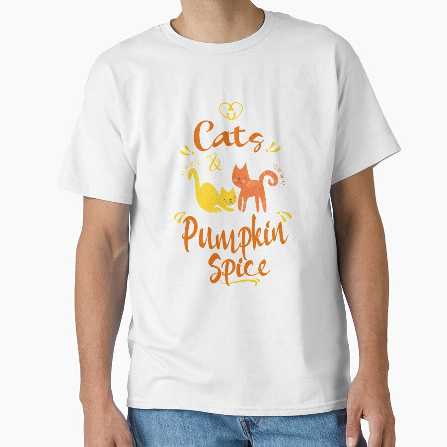 Cat Lovers Fall  Autumn Gift Love Cats & Pumpkin Spice by Sapphire Star
