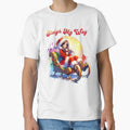 Couple Shirts - Santa Sleigh 1 by MoonsunCraft