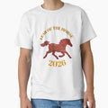 Year of the Horse 2026 - Fire Horse Chinese Zodiac Gold Paper Cut by Abdeelol