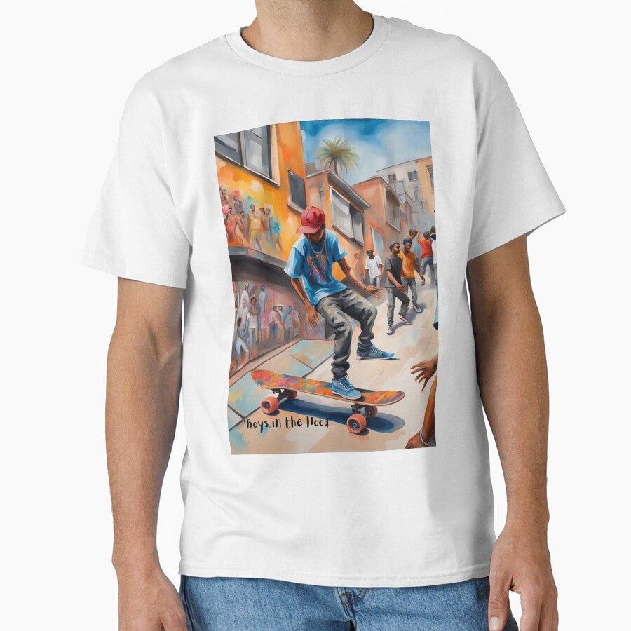Boys in the Neighborhood by Tee Graphics Art Co.